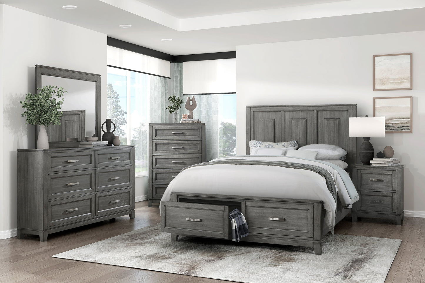Collection de chambres à coucher Garretson Grey