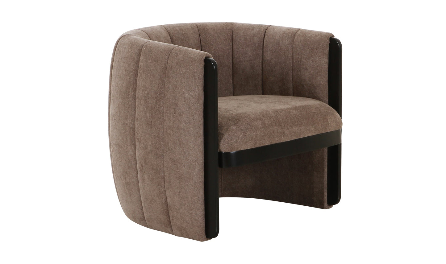 Fauteuil d'appoint Francis Taupe