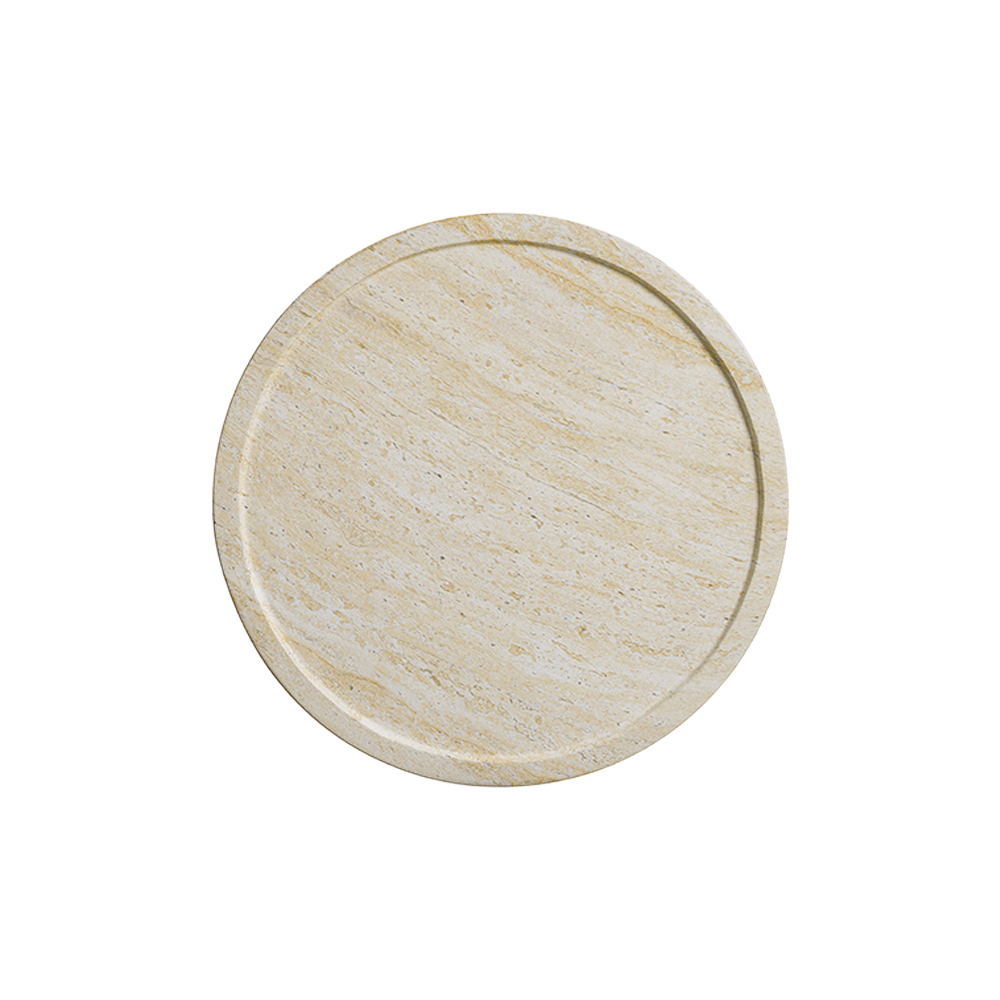 Table d'appoint Pietra en travertin