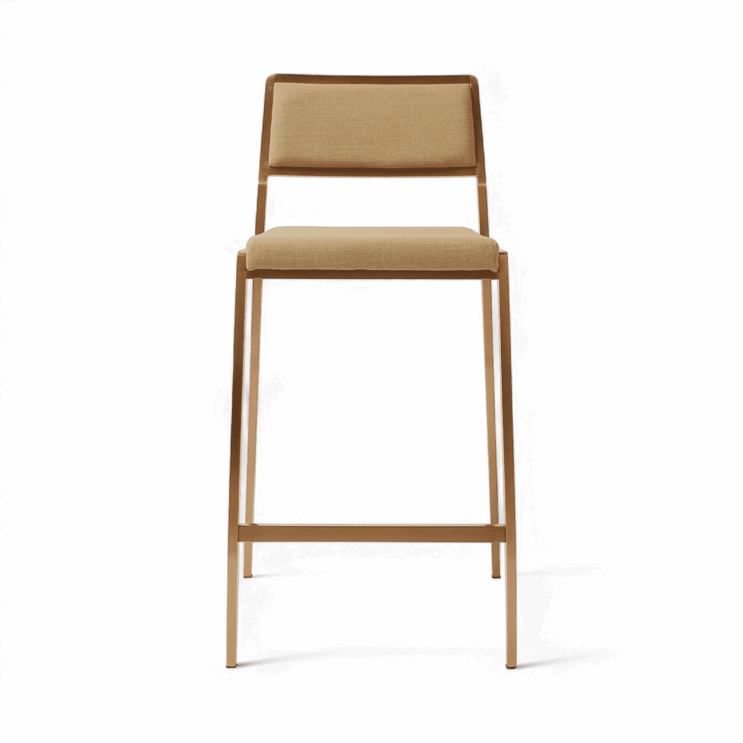 Tabouret empilable Elm Tan - Lot de 2