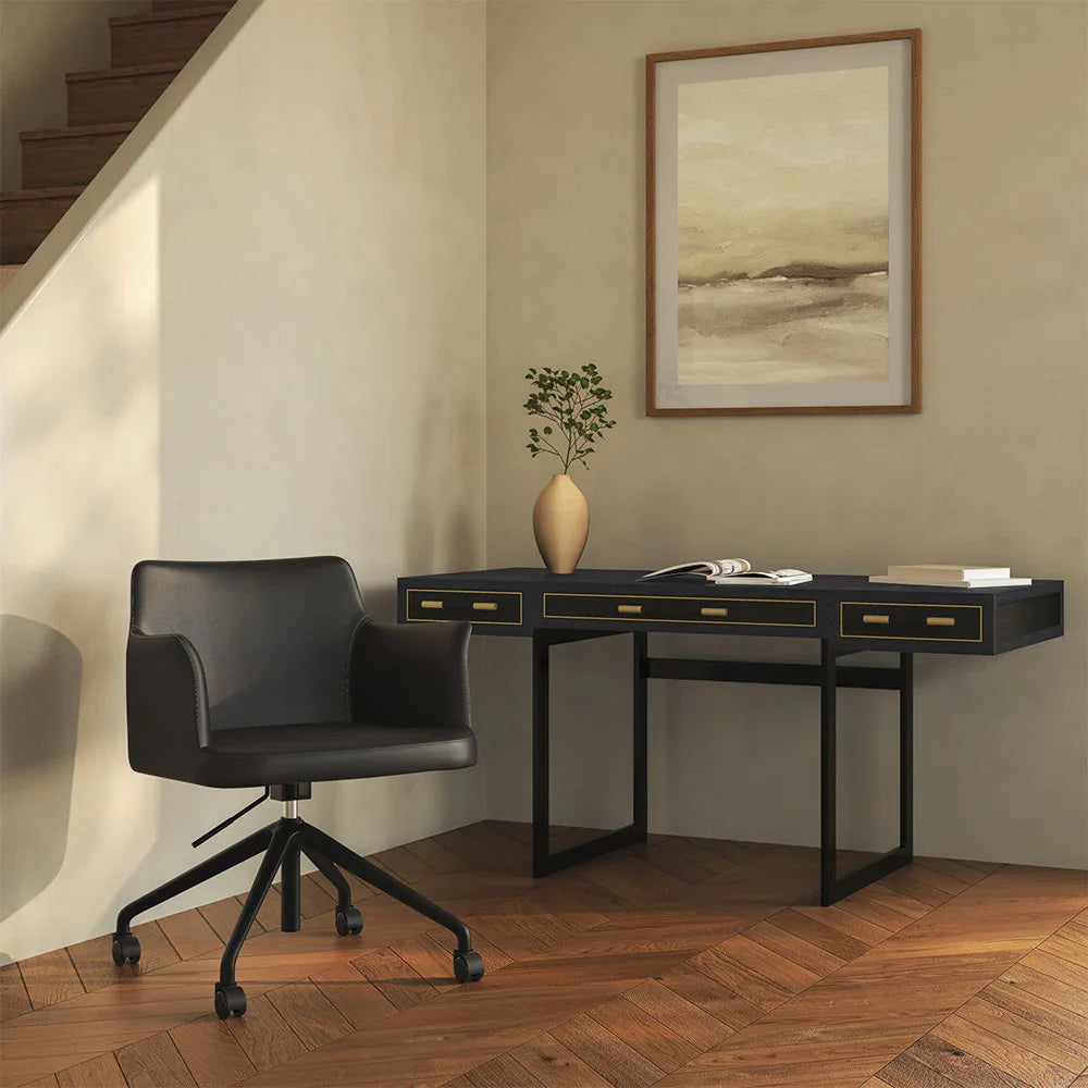 Chaise de bureau Studio noire