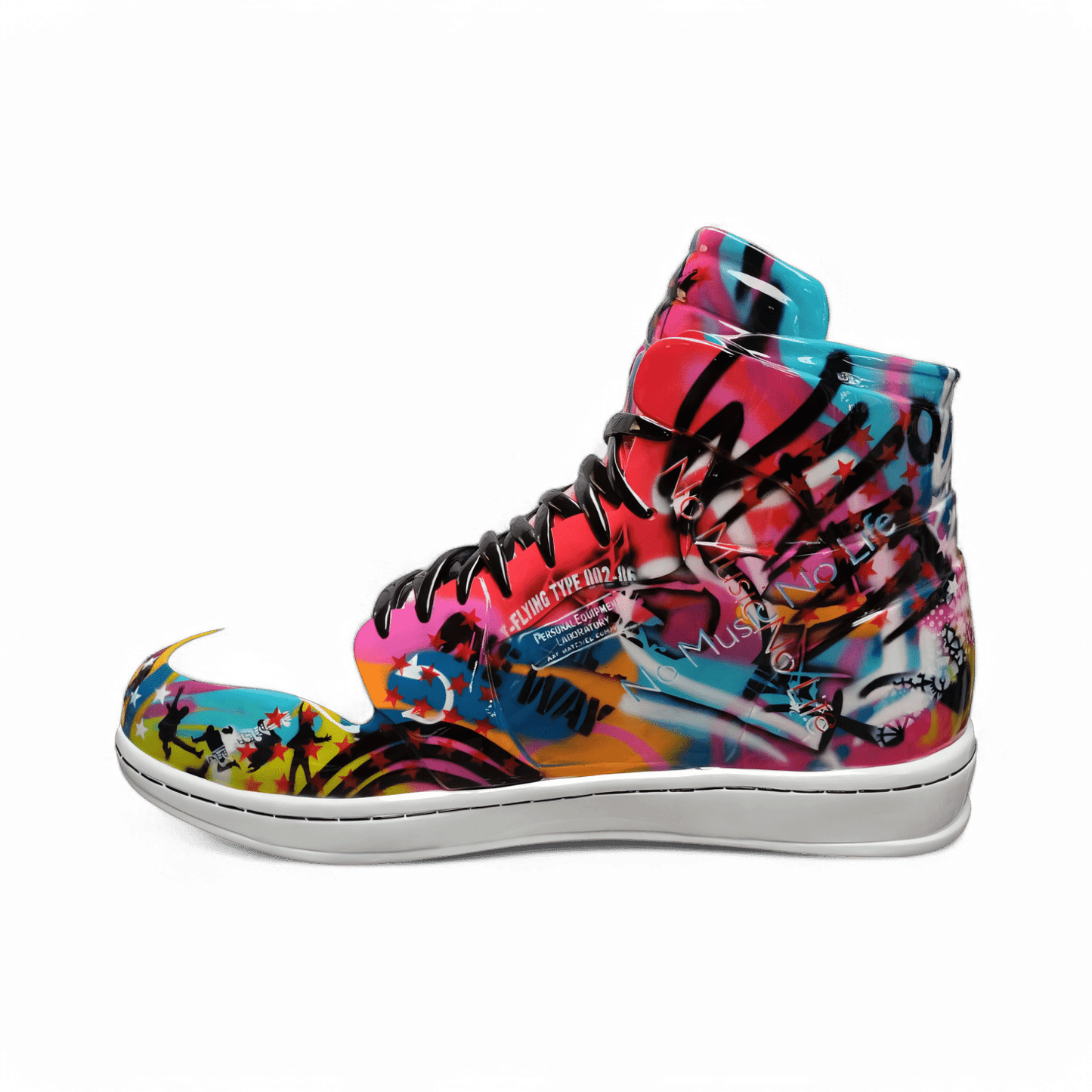 Sculpture graffiti en Jordanie