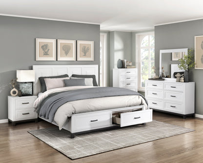 Collection de chambres blanches Garretson