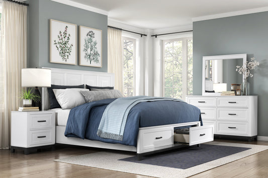 Collection de chambres blanches Garretson