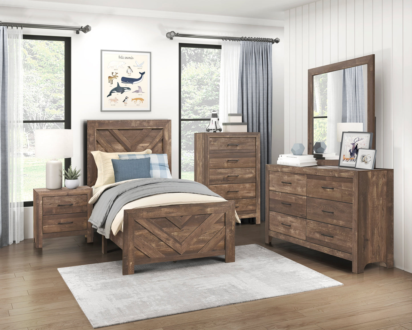 Collection de chambres à coucher Corbin Brown