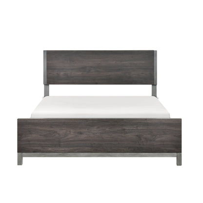 Collection de chambre à coucher Zephyr gris foncé