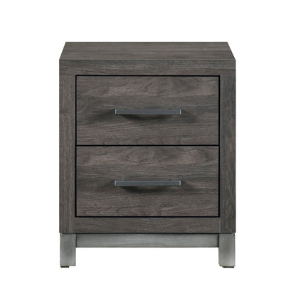 Collection de chambre à coucher Zephyr gris foncé