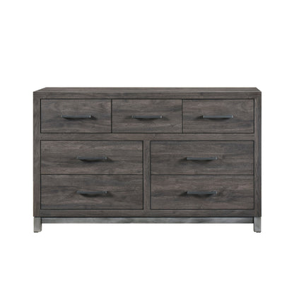 Collection de chambre à coucher Zephyr gris foncé