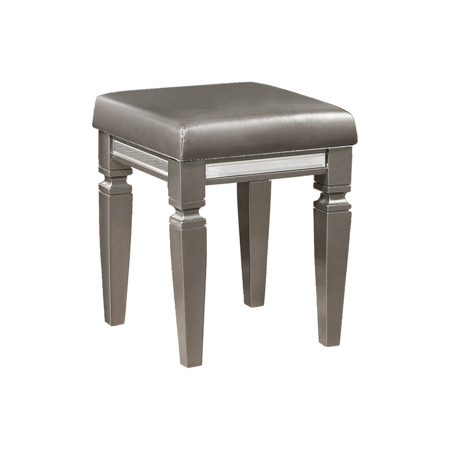 Collection de rangement pour chambre à coucher Tamsin gris argenté