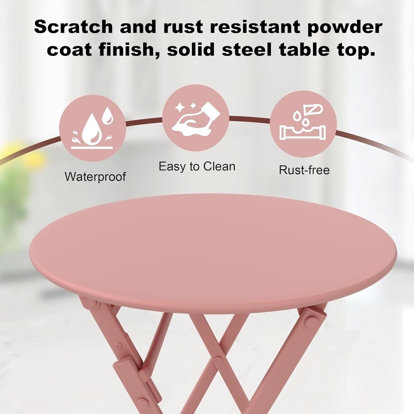 Ensembles de bistrot de patio 3 pièces