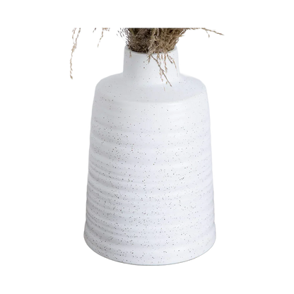 30 Desert Whisper - Pampas naturelles séchées dans un vase en céramique