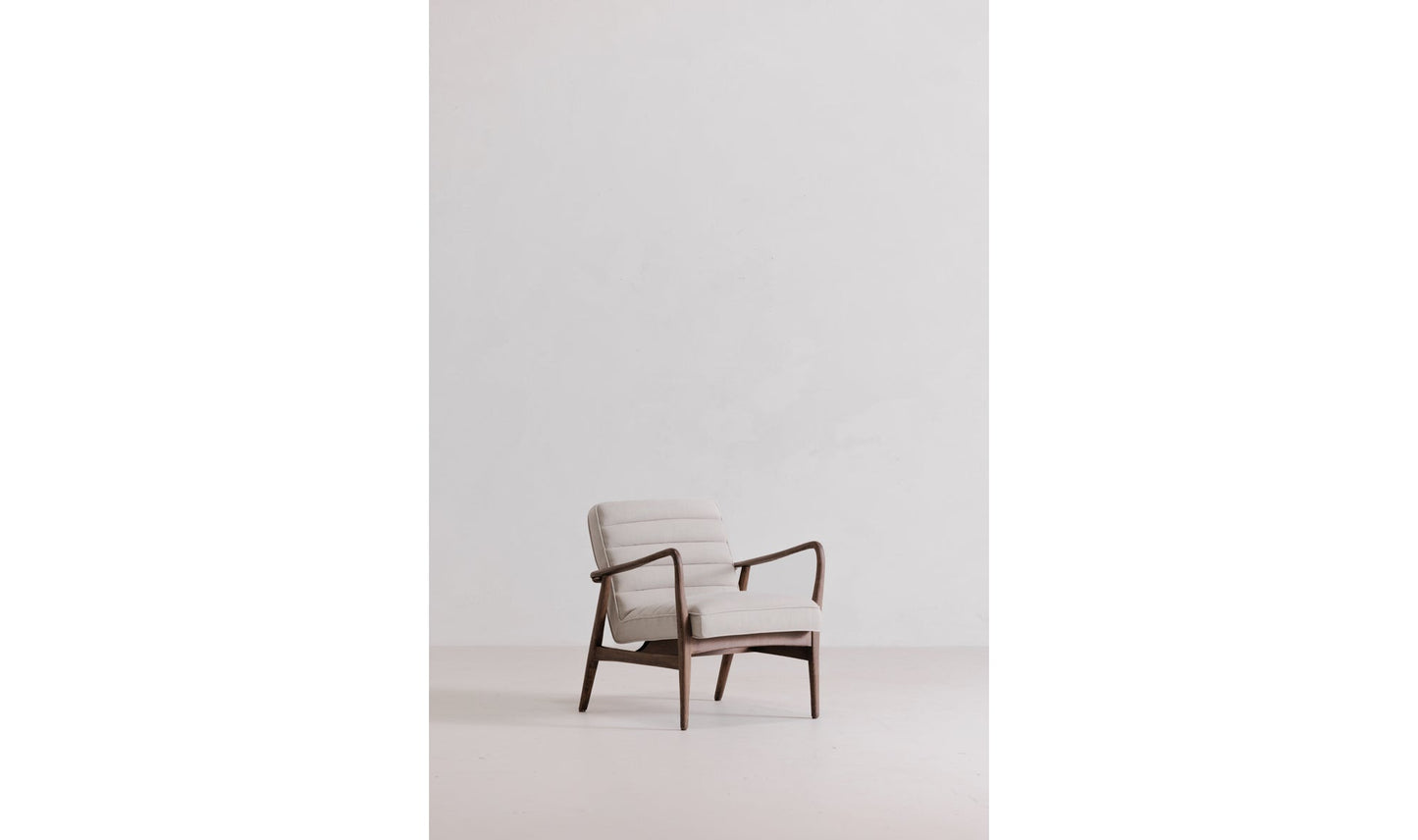 Fauteuil d'appoint beige Anderson