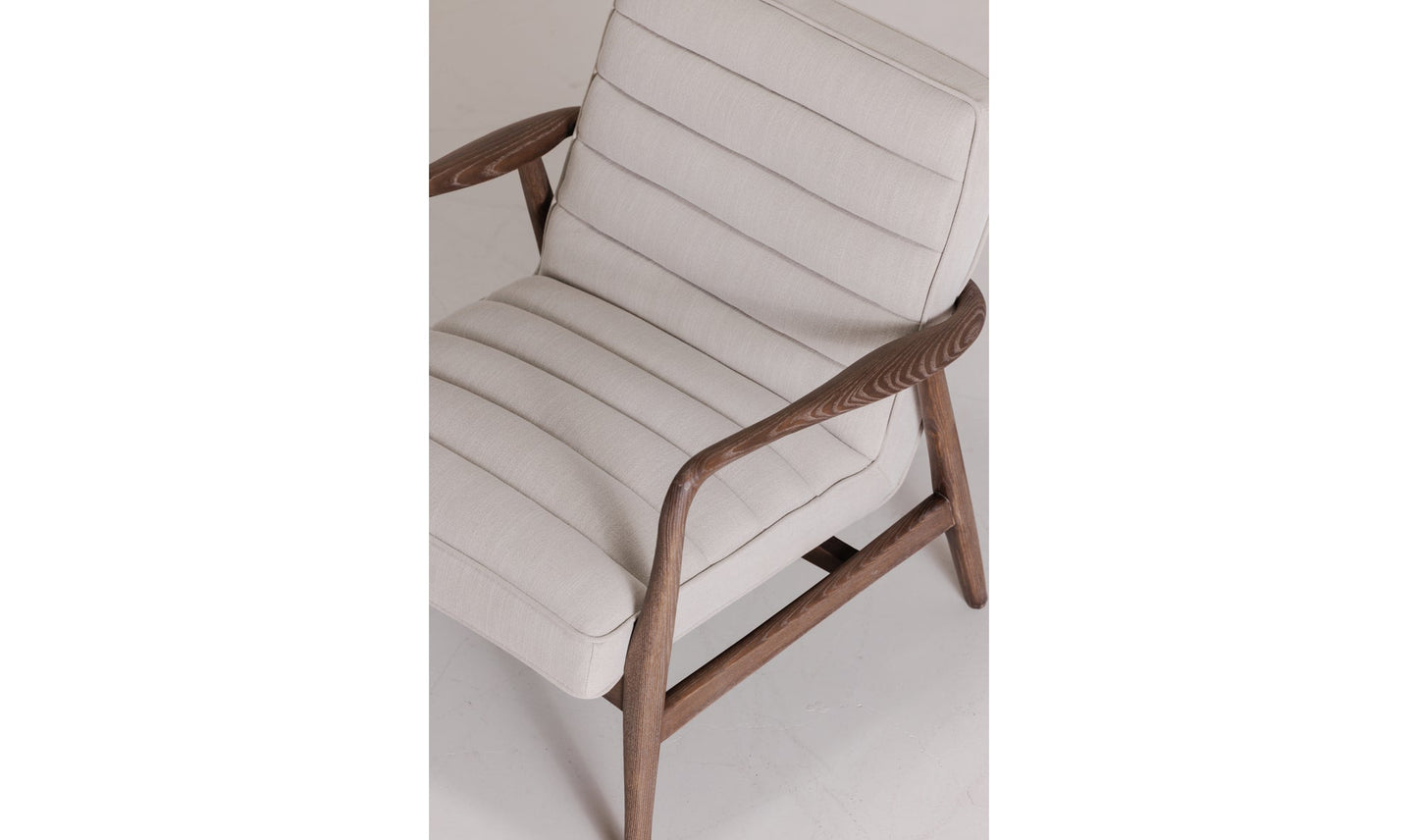 Fauteuil d'appoint beige Anderson