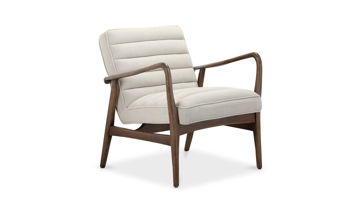 Fauteuil d'appoint beige Anderson