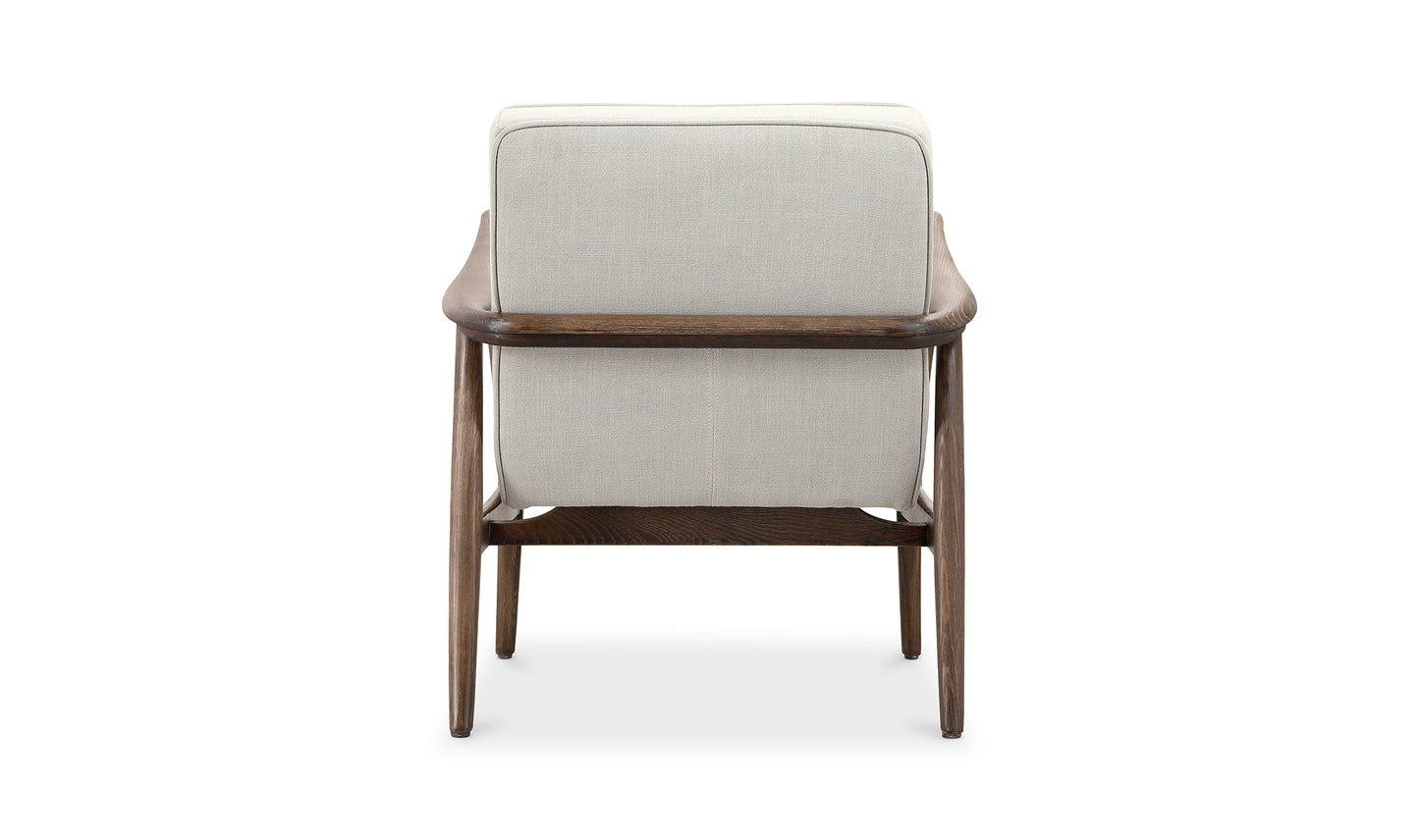Fauteuil d'appoint beige Anderson
