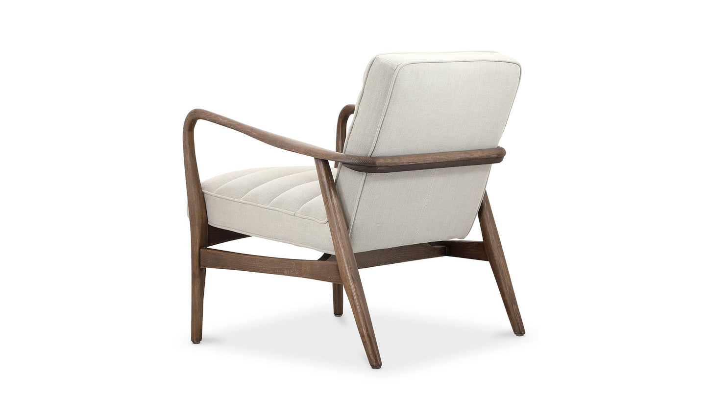 Fauteuil d'appoint beige Anderson