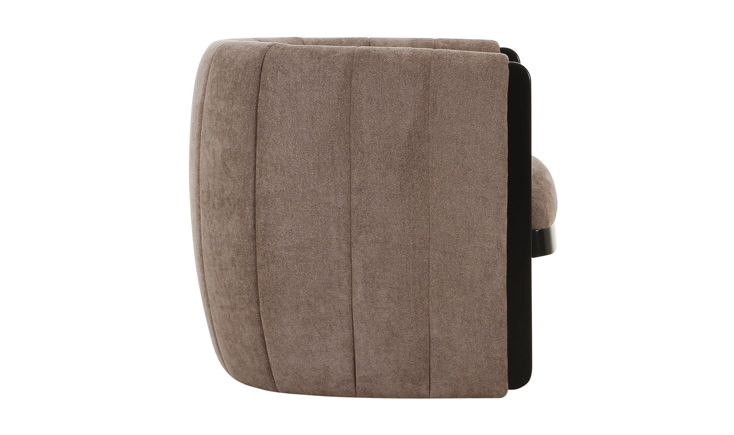 Fauteuil d'appoint Francis Taupe