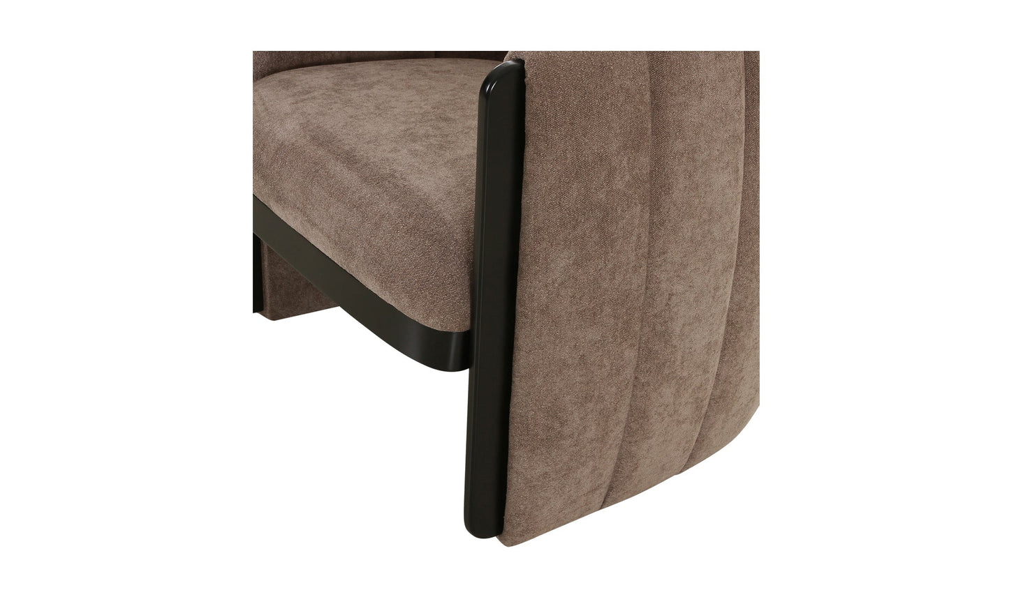 Fauteuil d'appoint Francis Taupe