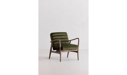 Fauteuil d'appoint vert Anderson