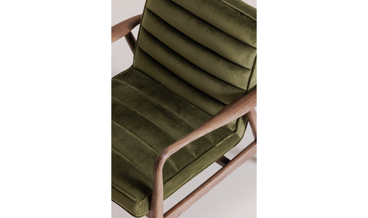 Fauteuil d'appoint vert Anderson