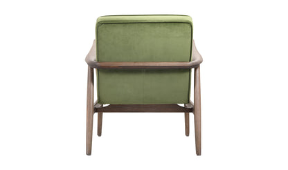 Fauteuil d'appoint vert Anderson