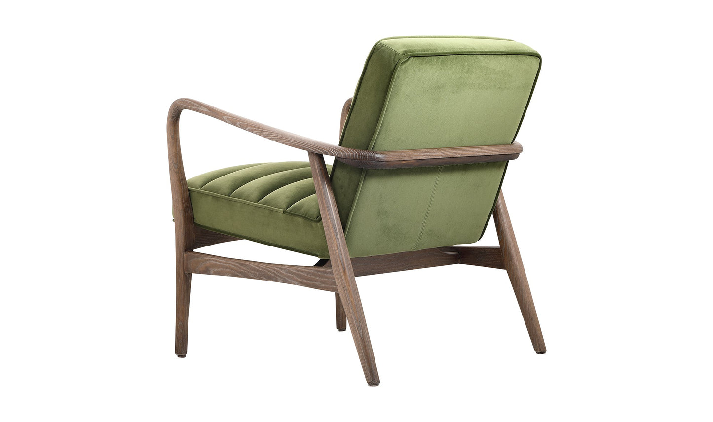 Fauteuil d'appoint vert Anderson
