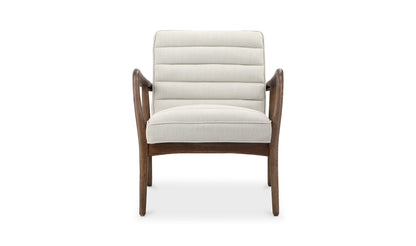 Fauteuil d'appoint beige Anderson
