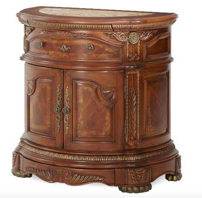 Collection de chambres Cortina en noyer miel