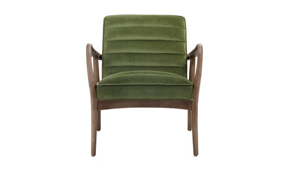 Fauteuil d'appoint vert Anderson