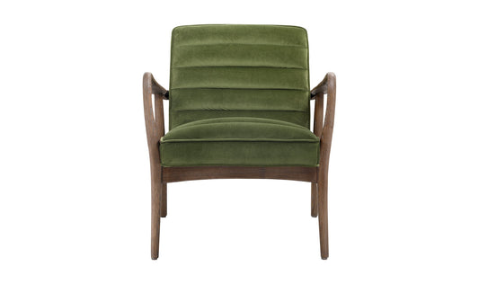Fauteuil d'appoint vert Anderson