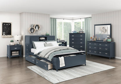 Collection de chambres à coucher Sloane Blue