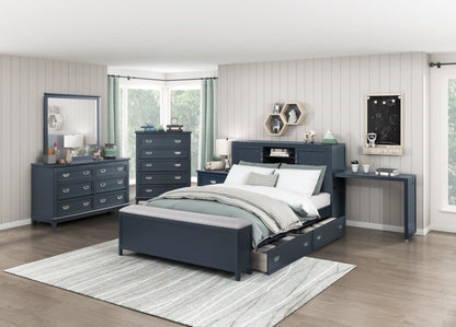 Collection de chambres à coucher Sloane Blue