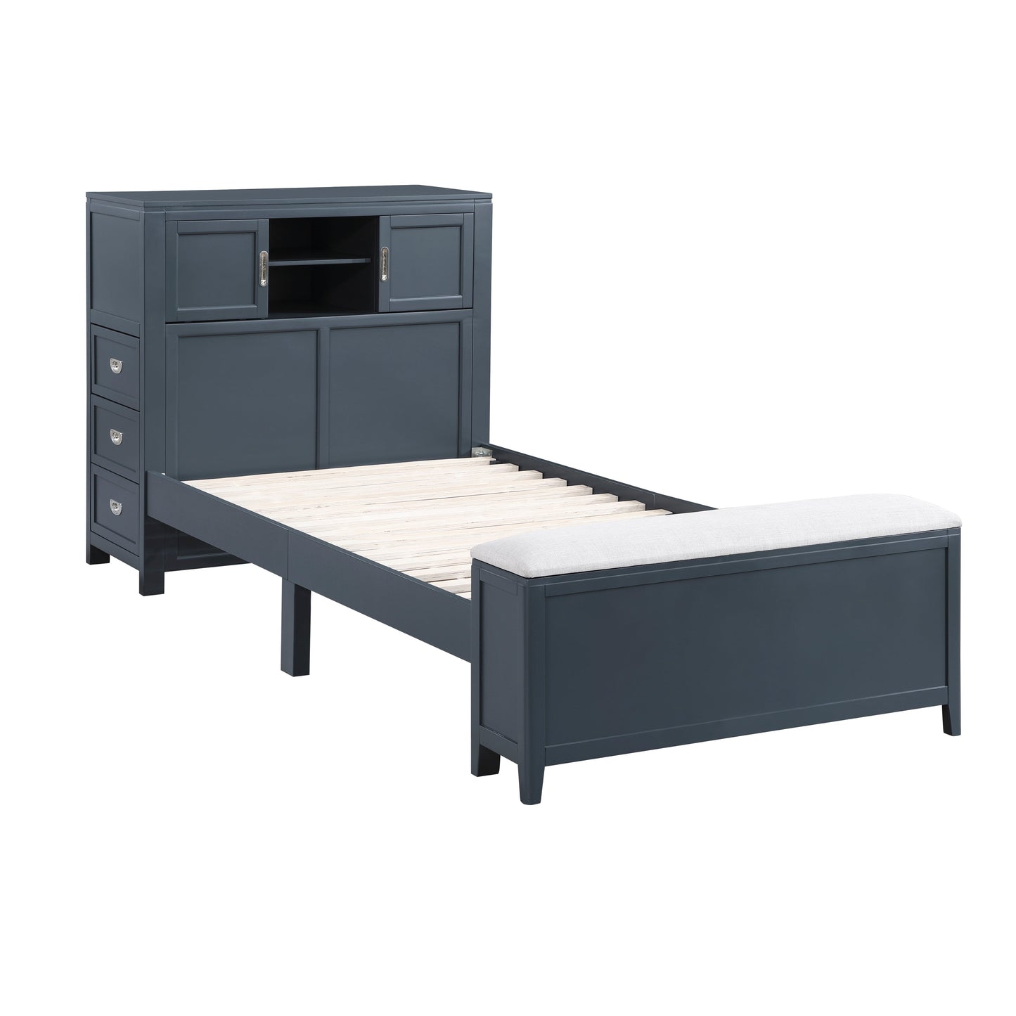 Collection de chambres à coucher Sloane Blue