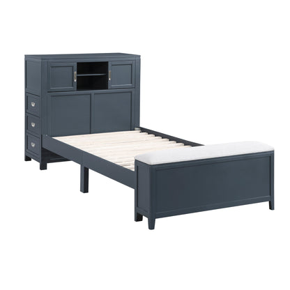 Collection de chambres à coucher Sloane Blue