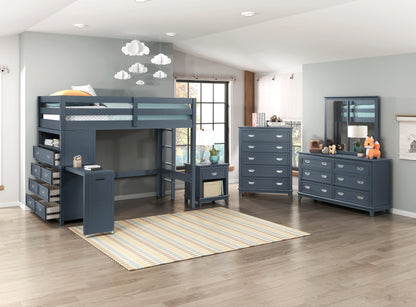 Collection de chambres à coucher Sloane Blue