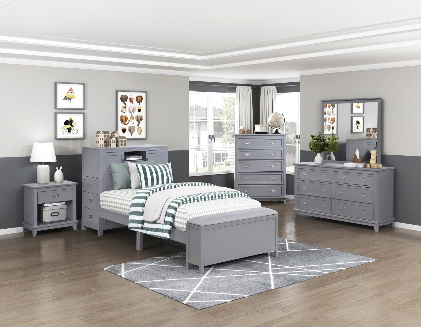 Collection de chambres à coucher Sloane Grey