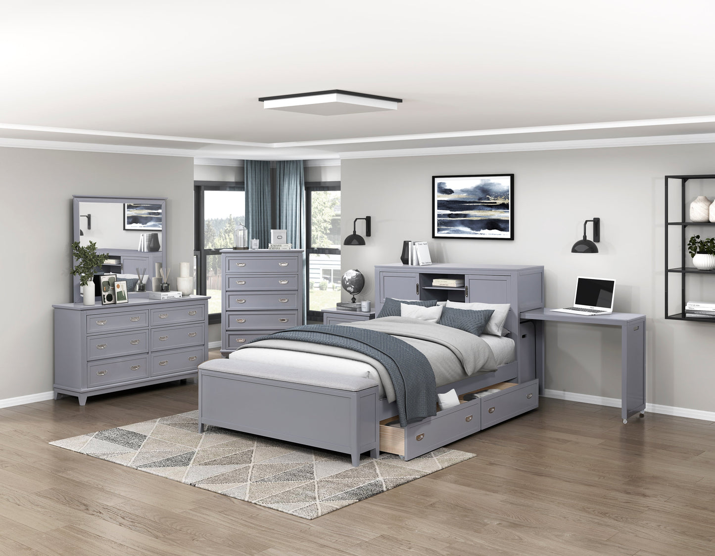 Collection de chambres à coucher Sloane Grey