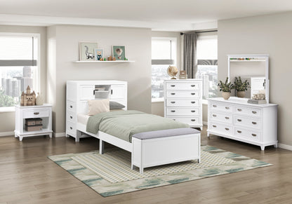 Collection de chambres à coucher Sloane White