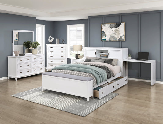 Collection de chambres à coucher Sloane White