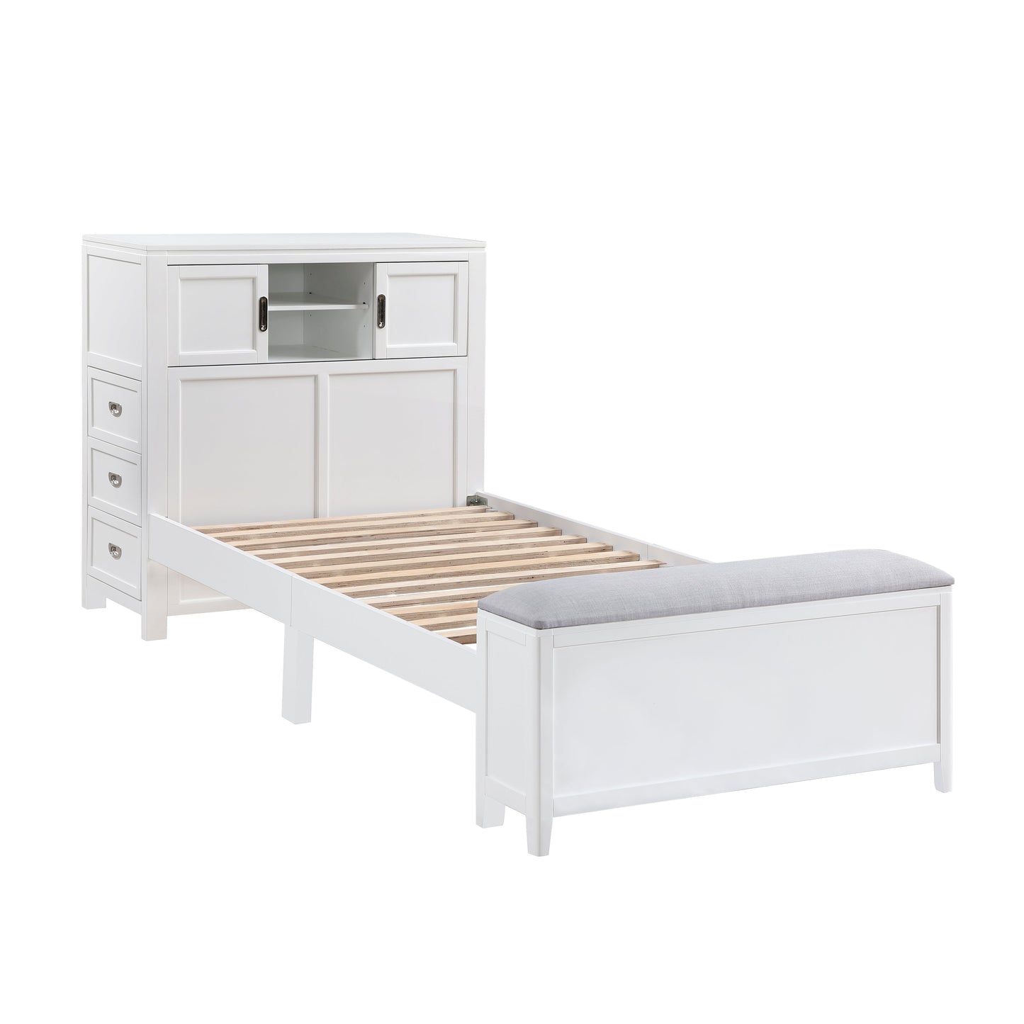 Collection de chambres à coucher Sloane White