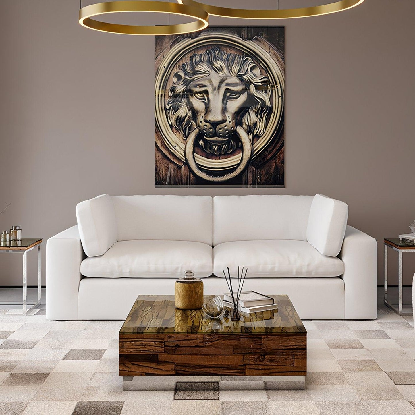 Canapé 3 places Bloom Blanc