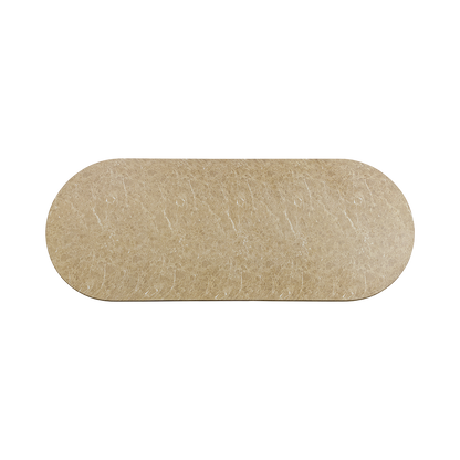 Table à manger Bloom en marbre doré