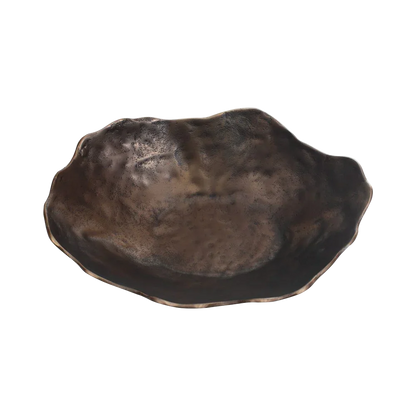 Bol fleuri en bronze