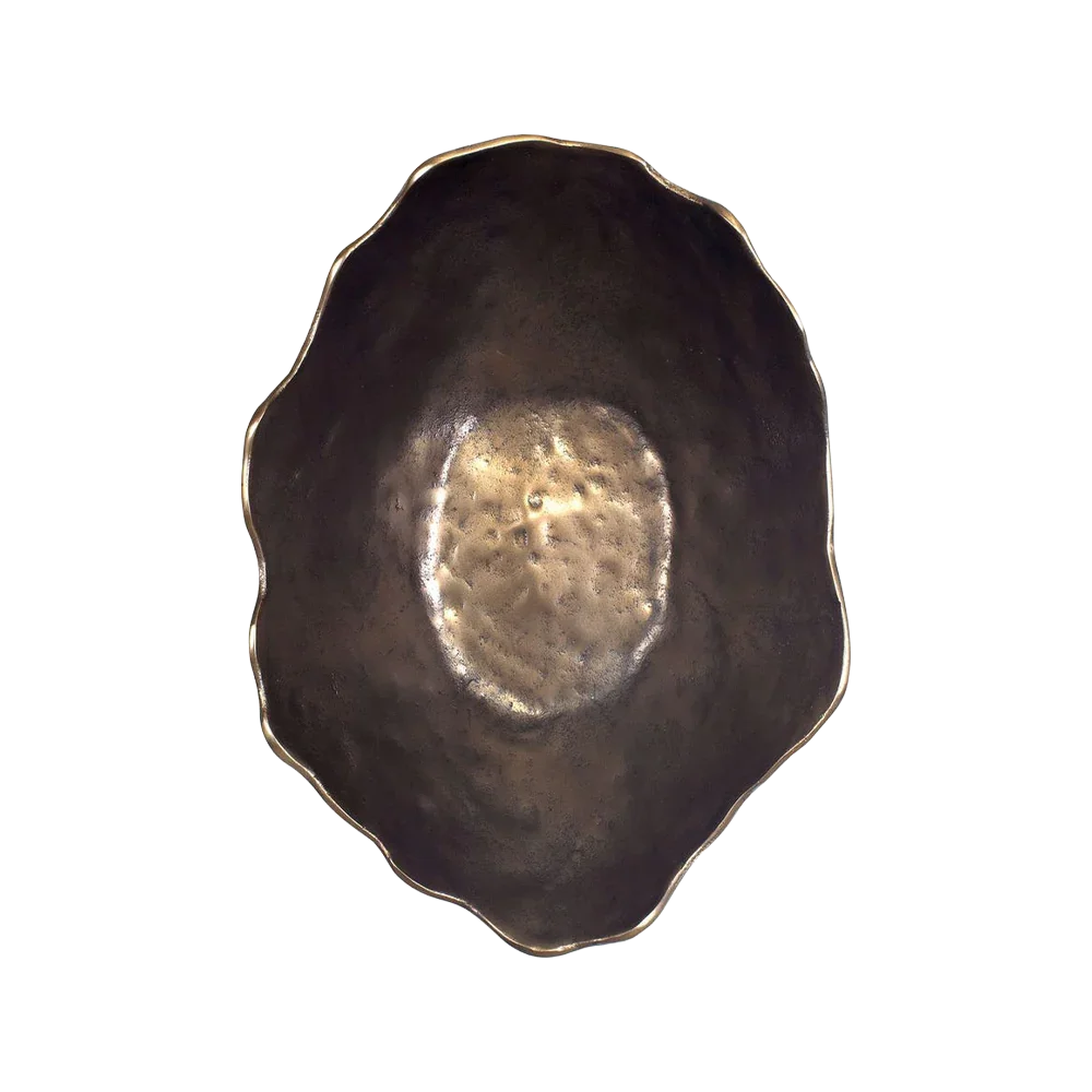 Bol fleuri en bronze