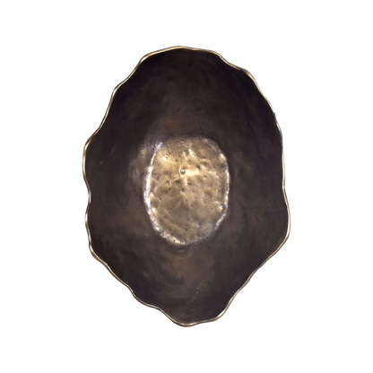 Bol fleuri en bronze