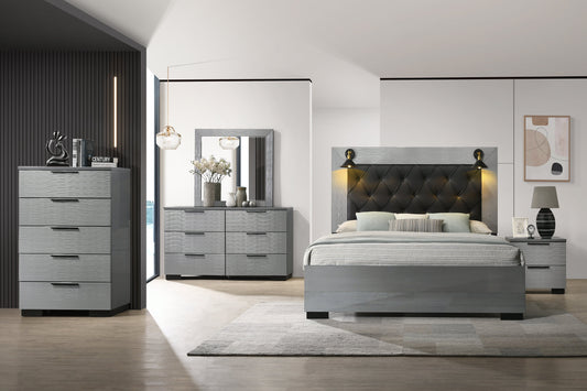 Collection de chambres à coucher à LED Bryant