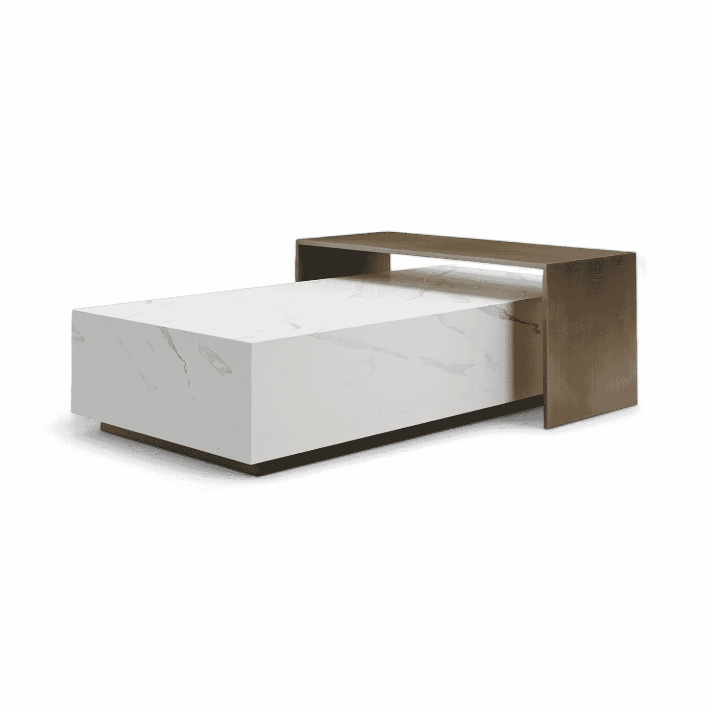 Table basse Roma blanche