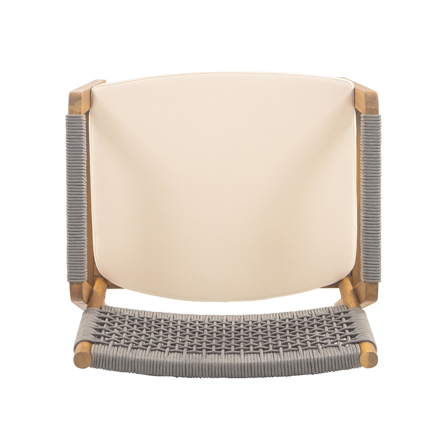 Ensemble de salle à manger d'extérieur Captef 5 pièces en bois d'acacia par Christopher Knight Home