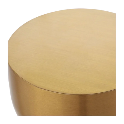 Table d'appoint Chrono dorée