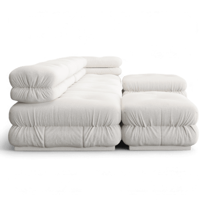 Canapé d'angle Cloud Boucle Blanc | Édition limitée Modani x The Kooples